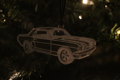 1965 1973 Ford Mustang Christmas Ornament Option 1 Etsy