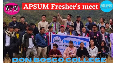 APSUM Fresher S Meet Cum Interaction Programme YouTube