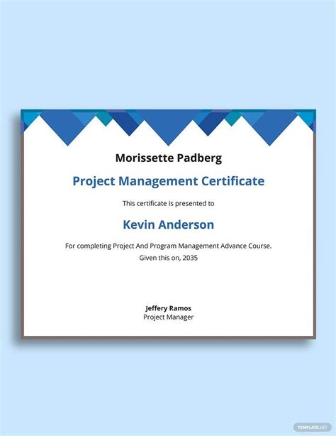 Free Printable Project Certificate Templates to Customize Online