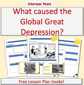 The Global Great Depression And German Hyperinflation Lesson Plan