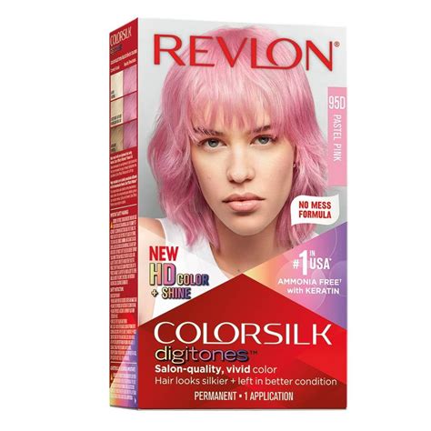 Tinte Para Cabello Revlon Colorsilk Digitones D Pastel Pink Walmart