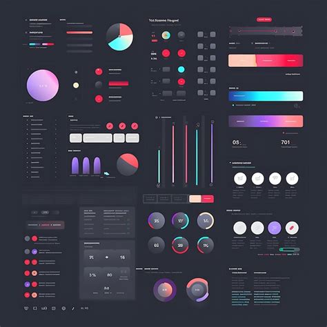 flat design dashboard pictures