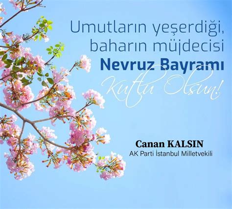 Canan Kalsın on Twitter Umutların yeşerdiği baharın müjdecisi Nevruz