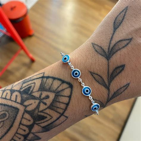 Pulseira de Prata Olho Grego Di Bali Jóias