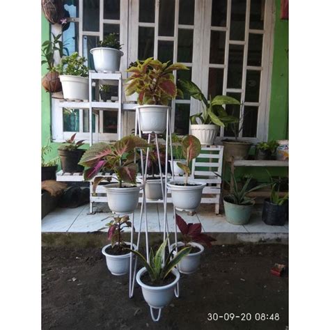 Jual Rak Bunga Susun Besi Shopee Indonesia