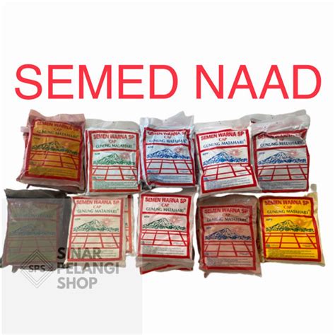 Jual SEMEN NAT KERAMIK CAP GUNUNG MATAHARI ORIGINAL WARNA WARNI Hijau