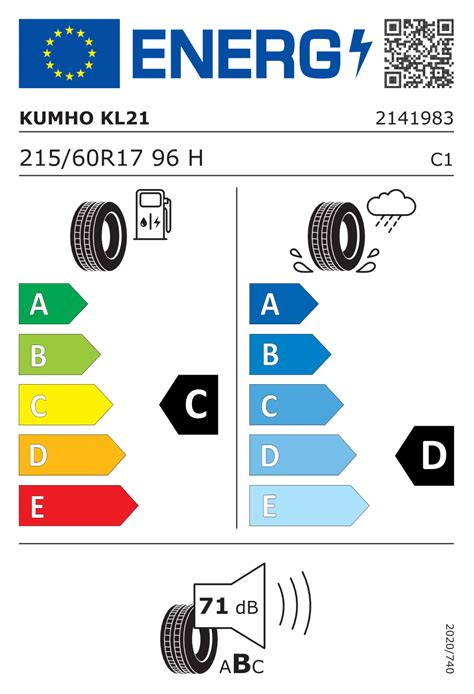 Kumho Solus KL21 215 / 60 17 96 H Dekk @ Tirendo.no