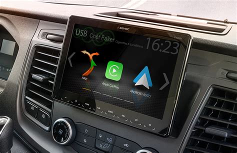 Zenec Z N Naviceiver Android Auto Carplay Digitalradio Ford Transit