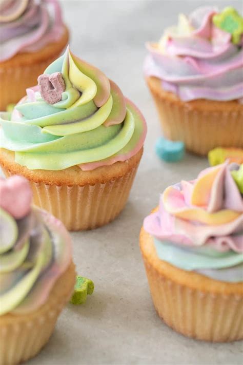 Magical Lucky Charms Cupcakes Recipe Sugar And Charm