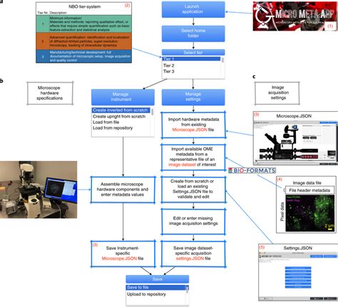 Micro Meta App Data Processing Workflows Flowchart Depicting The Three