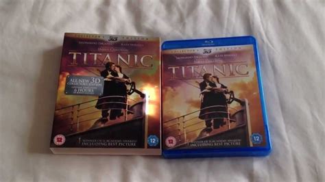 Titanic 3D Blu Ray Collectors Edition Unboxing YouTube