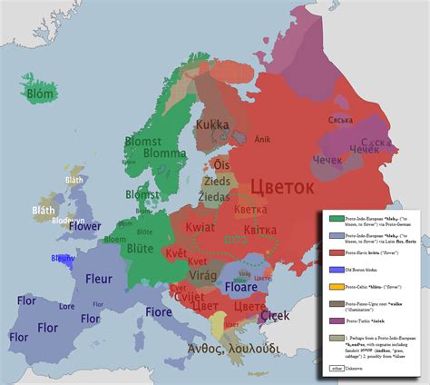 Linguistic Maps Of Europe | Languages Of Europe