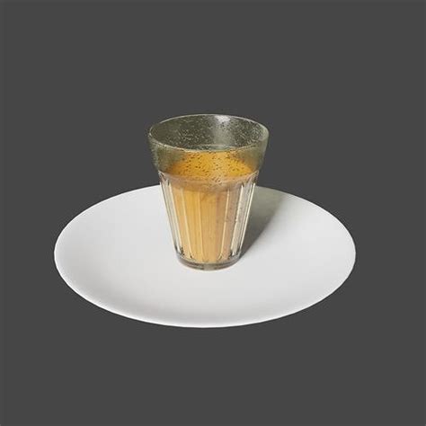 Tea Glass Chai Glass 3d Model Cgtrader