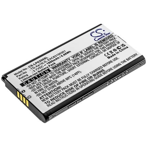 Replacement Lg Speaker Battery V Ah Li Ion Battery Mart