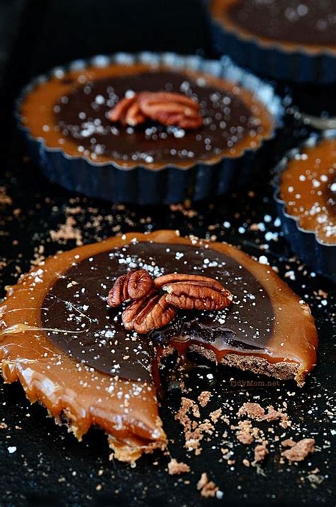 Salted Caramel Chocolate Tarts Recipe TidyMom