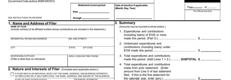 Fppc Form Fill Out Printable Pdf Forms Online