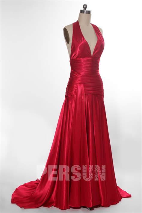 Tiefer V Ausschnitt Neckholder Schlitz Ballkleid Abendkleid € 850 Abendkleider Online Kaufen