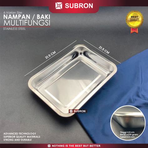 Jual SUBRON Nampan Baki 31cm X 21cm Multifungsi Wadah Saji Makanan