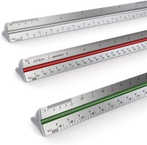 Triangular Architect Scale Ruler – Stationeria