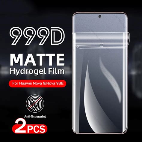 Pcs D Frosted Matte Hydrogel Film For Huawei Nova Se Se Screen