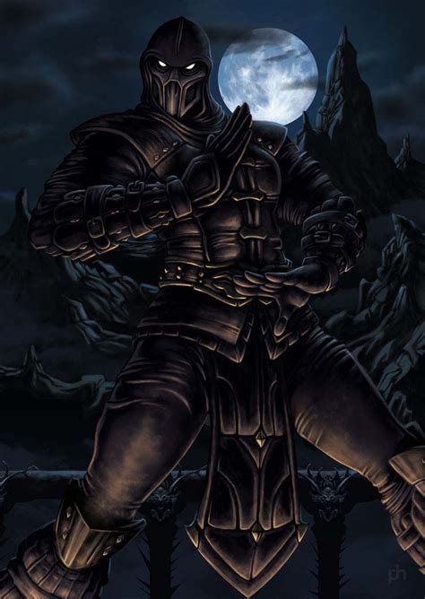 Noob Saibot MK Fan Art By Phrenan