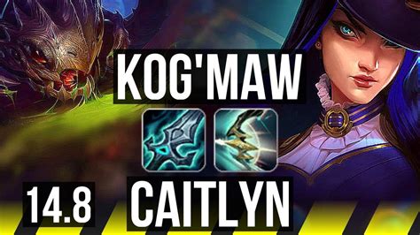 KOG MAW Lulu Vs CAITLYN Milio ADC Legendary 600 Games BR