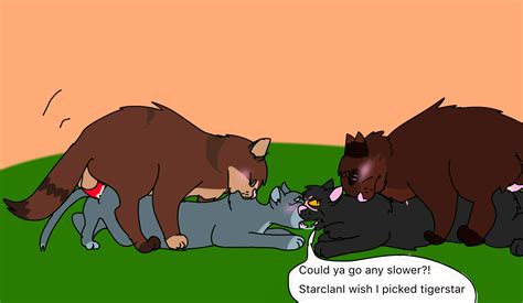 Post 3354427 Bluestar Brokenstar Thatonehornywarriorsfan Tigerstar Warrior Cats Yellowfang