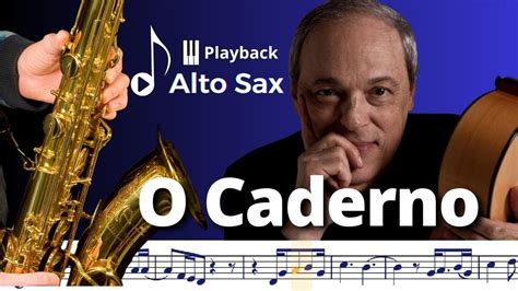 O Caderno Toquinho Playback Partitura Sax Alto Eb YouTube