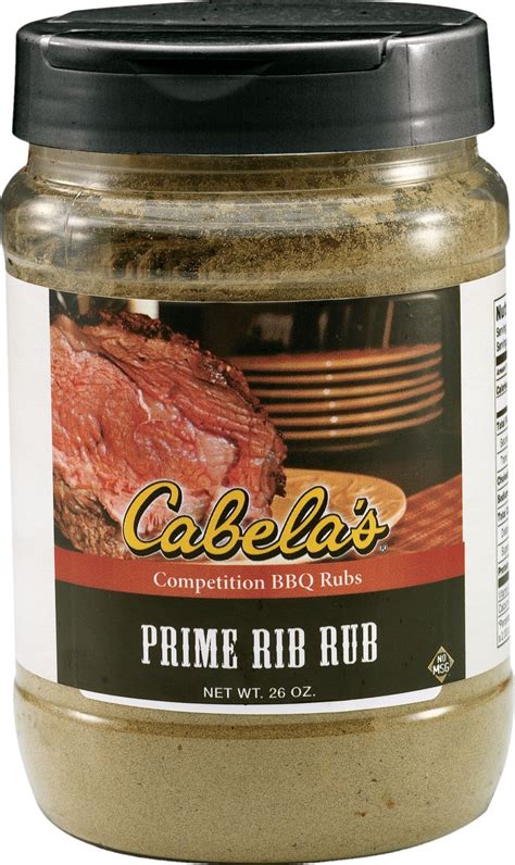 Cabela S Competition Barbecue Rub Prime Rib Rub Oz In