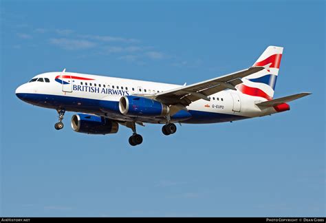 Aircraft Photo Of G EUPO Airbus A319 131 British Airways