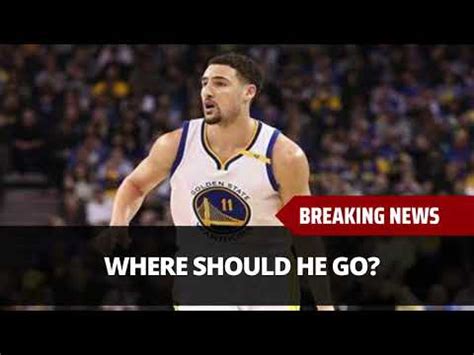 Klay Thompson To Test Free Agency Here Are The Teams Who Might Be