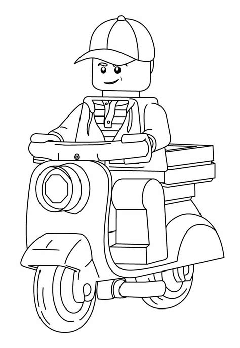 Desenhos De Lego Para Colorir E Imprimir Tudo Para Colorir