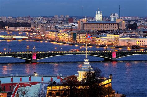 Neva River In St Petersburg