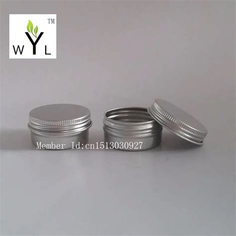 G Aluminium Jars Cream Jars With Screw Lid Cosmetic Case Jar Ml