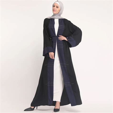 Kaftan Abaya Dubai Turkey Robe Cardigan Hijab Muslim Dress Qatar Uae