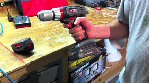 Porter Cable Pcl D V Lithium Ion Drill Review Youtube