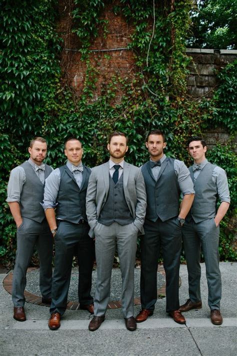 Blue Suits For Groomsmen Navy And Lemon Wedding