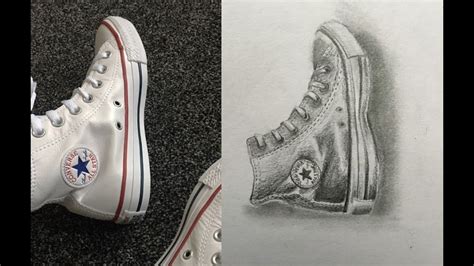 A Sketch Of Converse Trainers How To Sketch YouTube