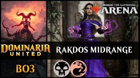 Rakdos Midrange Bo Dominaria United Standard Mtg Arena Magic