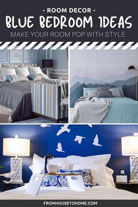 Blue Bedroom Decor Ideas - From House To Home