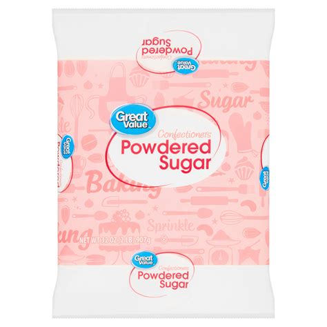 Great Value Confectioners Powdered Sugar 32 Oz