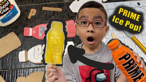 We Made A Prime Hydration Drink Ice Pop Popsicle Youtube