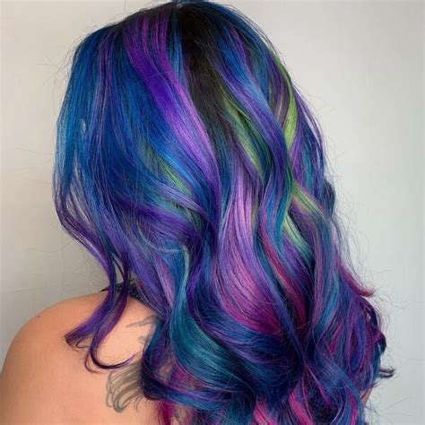 40 Spectacular Galaxy Hair Color Ideas In 2024 Hair Motive