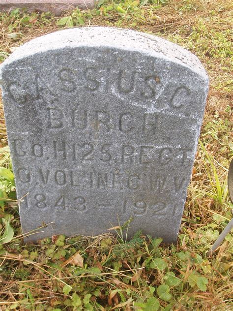 Cassius Clay Burch 1843 1921 Memorial Find A Grave