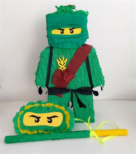 Lego Pinata Ninjago Piniata Lego Inspiration Pinata Pour Etsy