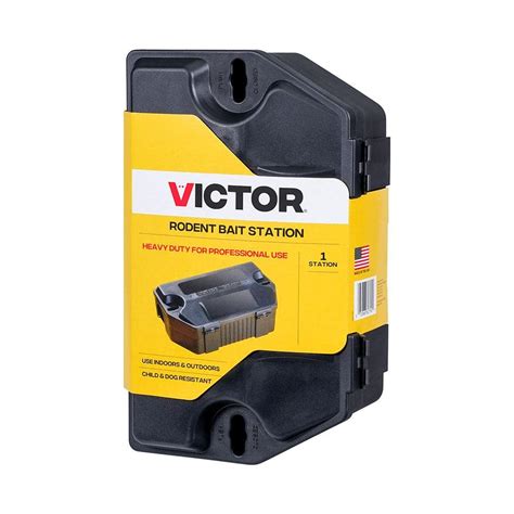 Victor Heavy Duty Rodent Bait Station M Rb The Home Depot