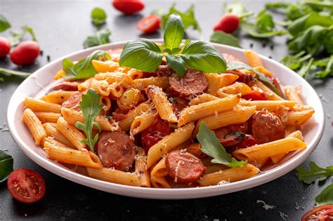 Macarrones Con Salchichas Recetinas