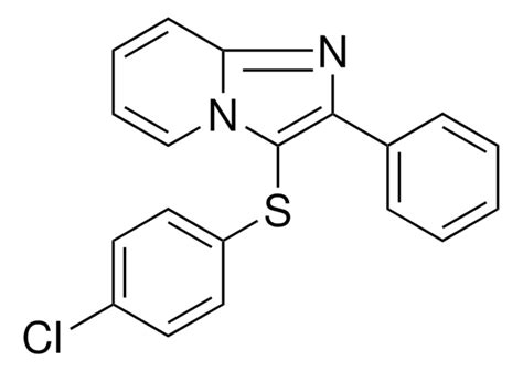 3 4 CHLORO PHENYLSULFANYL 2 PHENYL IMIDAZO 1 2 A PYRIDINE AldrichCPR