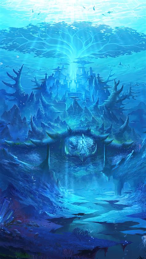 Underwater Fantasy Scenery 4k 5980b Wallpaper Pc Desktop