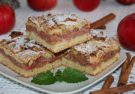 Ciasto krucho drożdżowe z jabłkami DoradcaSmaku pl